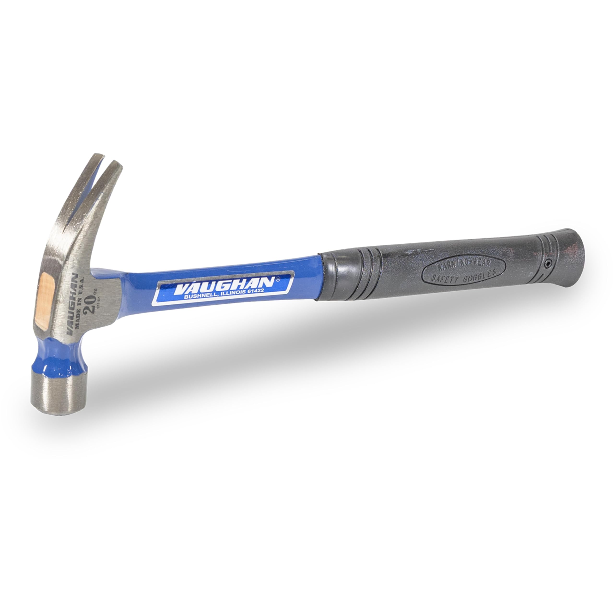 Vaughan R999ML 570g Solid Steel Milled Face Straight Claw Ripping Hammer