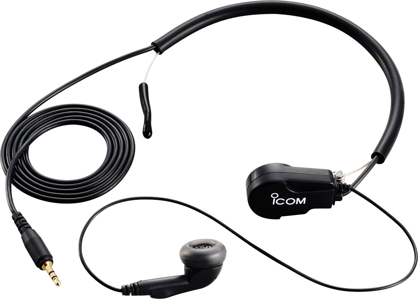 Icom Headset With Throat Mic - Black