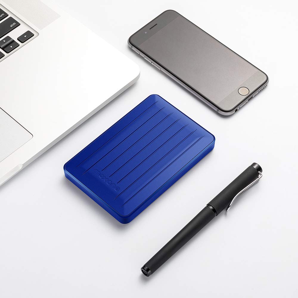 320GB Portable External Hard Drive- 2.5 Inch External Hard Drives for Laptop,Desktop,Xbox one,PS4,Wii U,MacBook,Chromebook (320GB, Blue)
