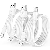 [3-Pack,MFi Certified] USB A to USB C Carplay Cable for iPhone 17 16 15 Pro Max,3FT+6FT Car Charger Type C Fast Charging Cord
