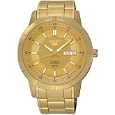 SEIKO 5 Automatic Gold Dial Men's Watch SNKN62