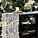Vintage Lace Tablecloths Table Runner 30 x 120 inch, White Lace Table Runner for Wedding Bridal Shower Decoration, Lace Tablecloth for Wedding Table Reception, Baby Shower Christmas Table Decoration