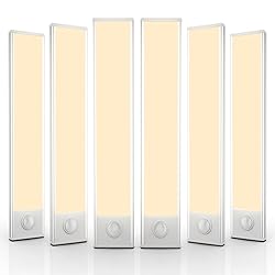 Under Cabinet Lighting，6 Pack Motion Sensor Light