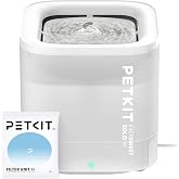 PETKIT Eversweet Solo SE Cat Water Fountain 65oz/1.85L Wireless Pump | Ultra Quiet Pet Water Fountain for Cats and Dogs Inside, Detachable Design Easy to Clean and Assemble, Filters Included