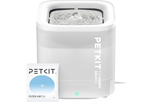 PETKIT New Cat Water Fountain with Wireless Pump, Ultra Quiet 65oz/1.85L Pet Water Fountain for Cats and Dogs Inside, Detachable Design Easy to Clean and Assemble, Filters Included