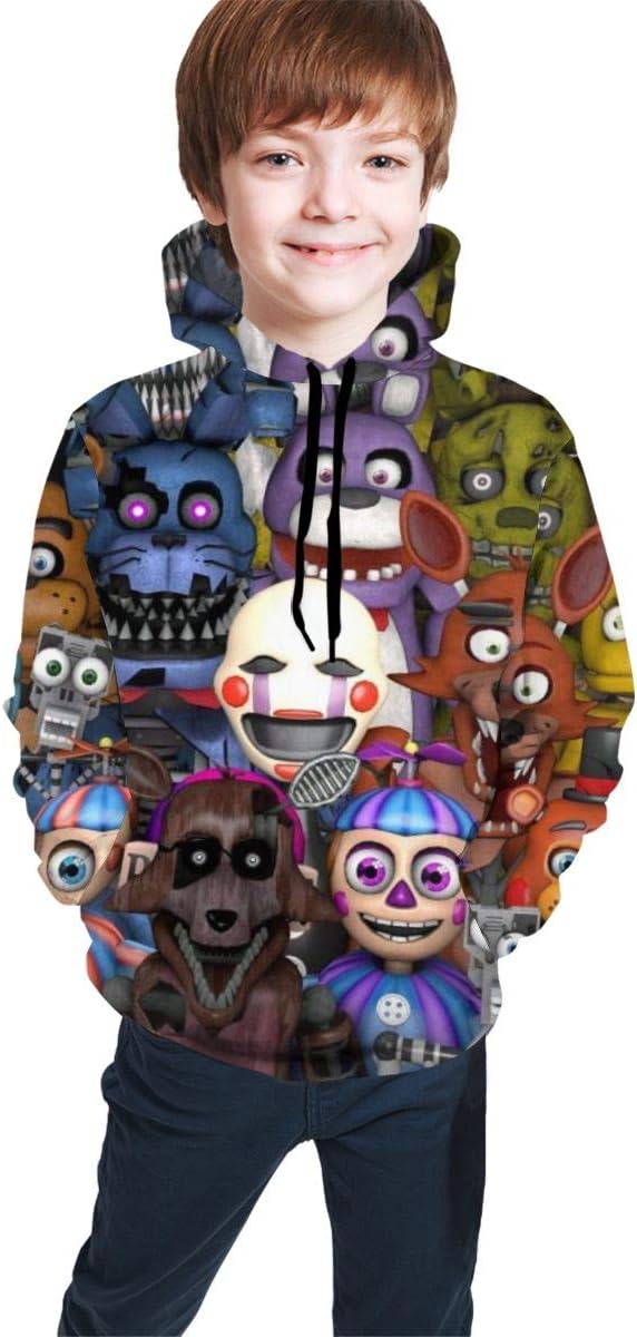 Five Nights at Freddy's Bear Kids T Shirts Summer Tops Tee Shirts for Boys Girls