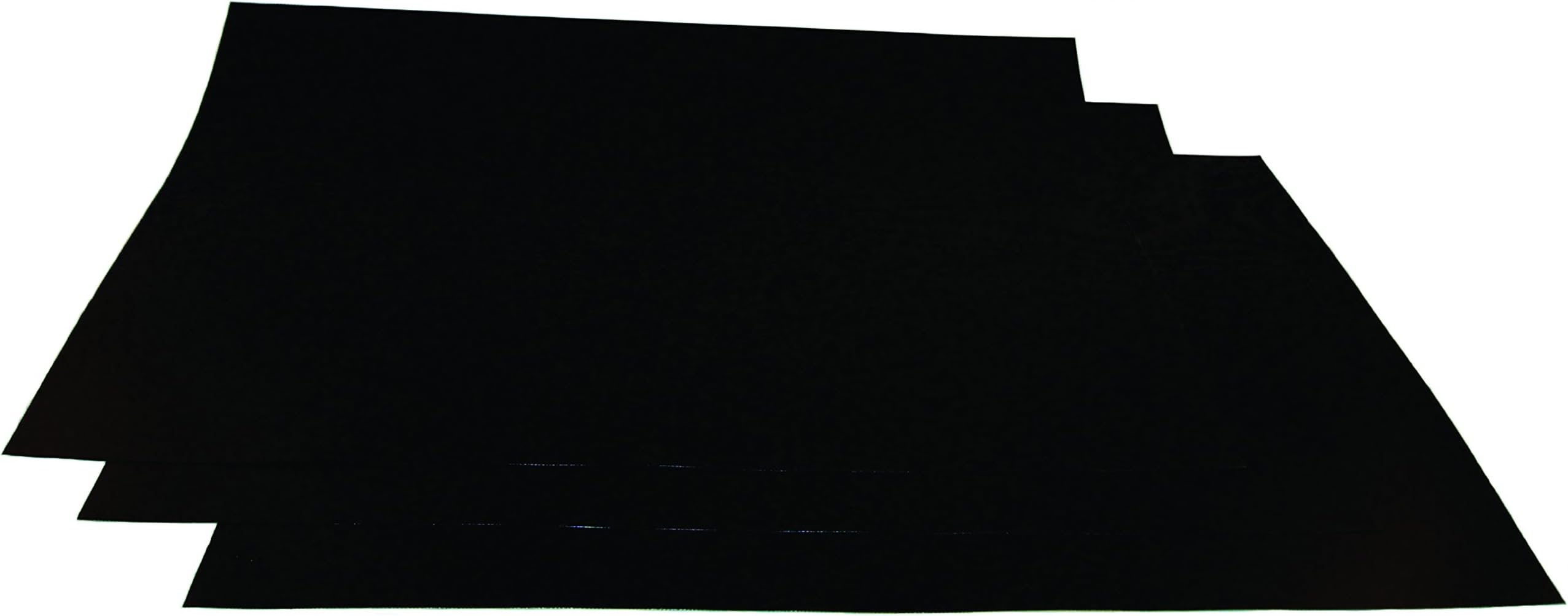BBQ Grill Mat Commercial Grade Thickness Best Quality SET OF (3) Non Stick, Washable, Reuseable, For Gas, Charcoal, Electirc Grill.Perfect For Hamberger, Kabob, Ham, Sausage, Fish, Beef, Pizza, Steak