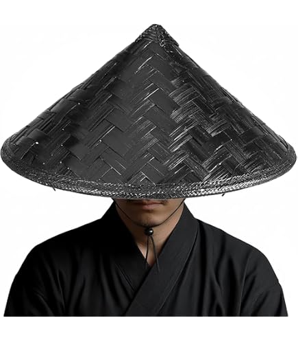 Amazon.com: NOLITOY Chinese Bamboo Hat 36cm Bamboo Woven Pure