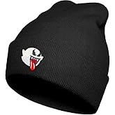 AYHQQHA Funny Knit Beanie Hats for Men and Women,Goth Cool Winter Knit Hat Birthday