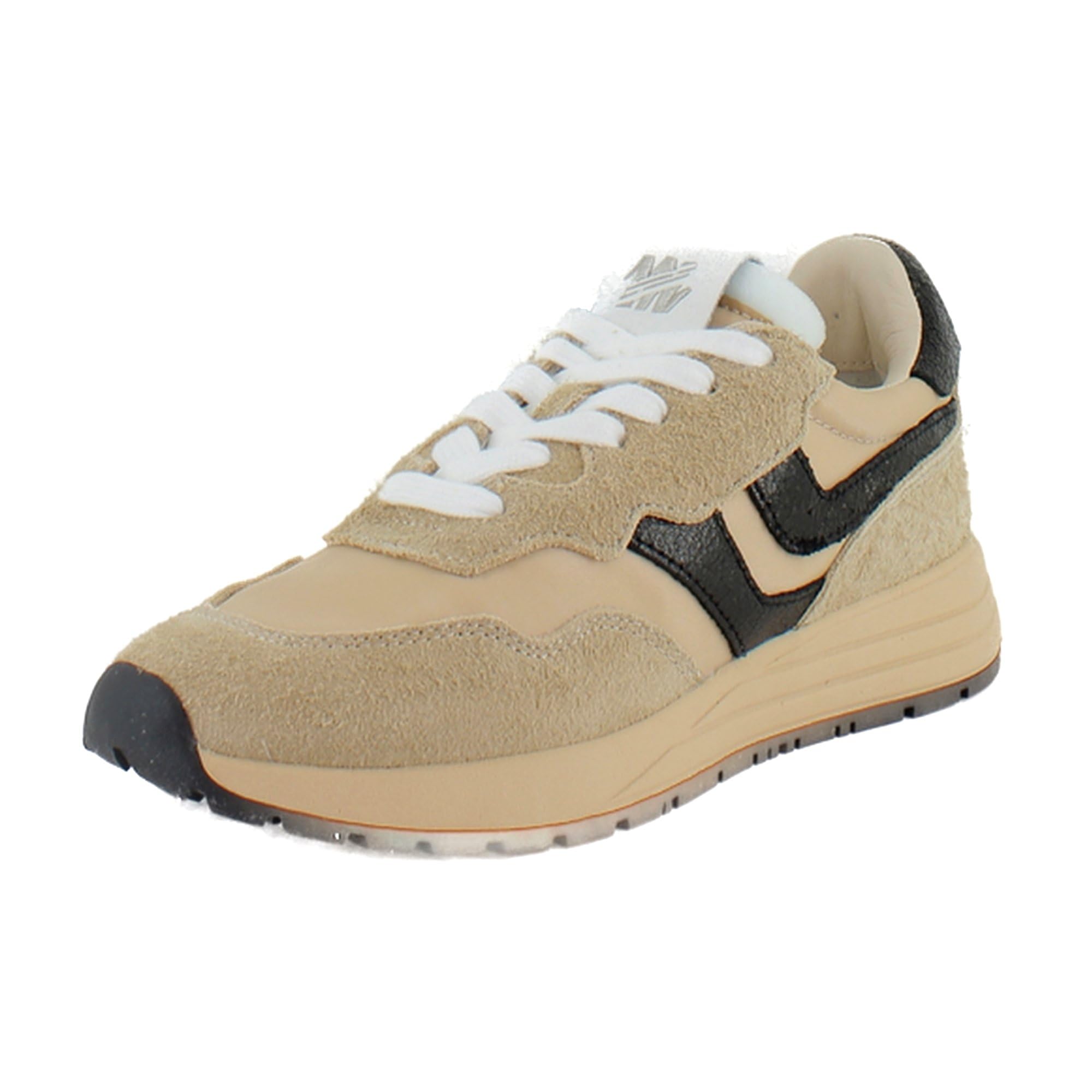 Steve Madden Women’s Burst Sneaker, Tan/Multi, 8