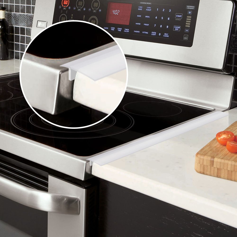 Wimaha 2 Pack Stove Gap Cover Counter Top Stove Fills Gap Between