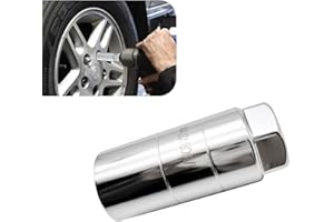 gunroil Pack-1 Car Oil Pressure Sensor Switch, Waterproof Ultra-Thin Durable Metal Driver Deep Design Oil Pressure Sending Socket, Universal Rotatable Automotive Oil Pressure Socket (Silver)