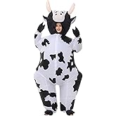 SYIIMG Inflatable Costume for Adult Halloween Inflatable Costume Xmas Christmas Blow Up Suit Halloween Costume