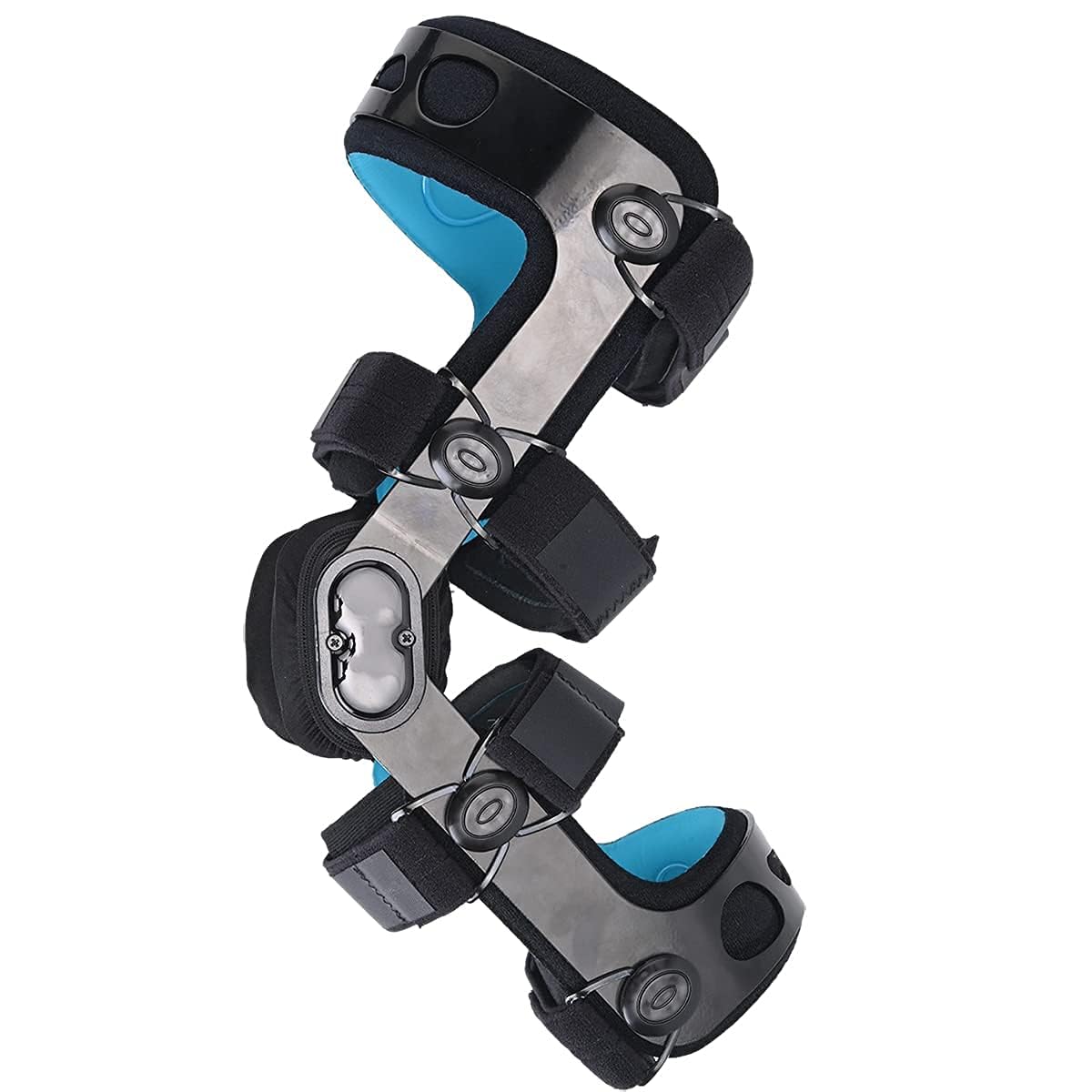 Photo 1 of Orthomen Functional Knee Brace, for ACL MCL PCL Meniscus Ligament Sports Injuries, Adjustable Hinged ROM Orthopedic Knee Orthosis for Men & Women (L-Left)