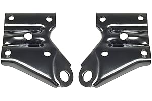 Auto Krafters Compatible/Replacement For Rear Shock Mounting Plates Left Right Pair 1967-70 Mustang, 1966-70 Falcon (EBC6DZ-5796PR)
