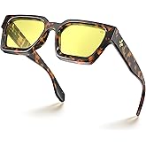 VISOONE Gamer Glasses Professional Blue Light Filter with Anti-Fatigue and Anti-Glare for Men and Women RIVER