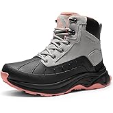 NORTIV 8 Women's Waterproof Hiking Boots Outdoor Trekking Camping Trail Hiking Boots