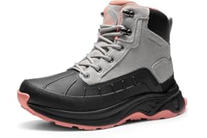 NORTIV 8 Women's Waterproof Hiking Boots Outdoor Trekking Camping Trail Hiking Boots