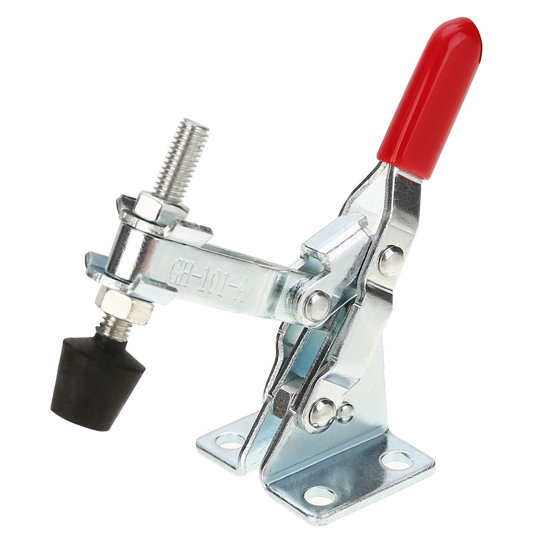 Saim Toggle Clamp Holding Capacity Vertical Quick Release Hand Tool Hold-Down Clamp (1Pcs, 101-A 50Kg 110 lb)