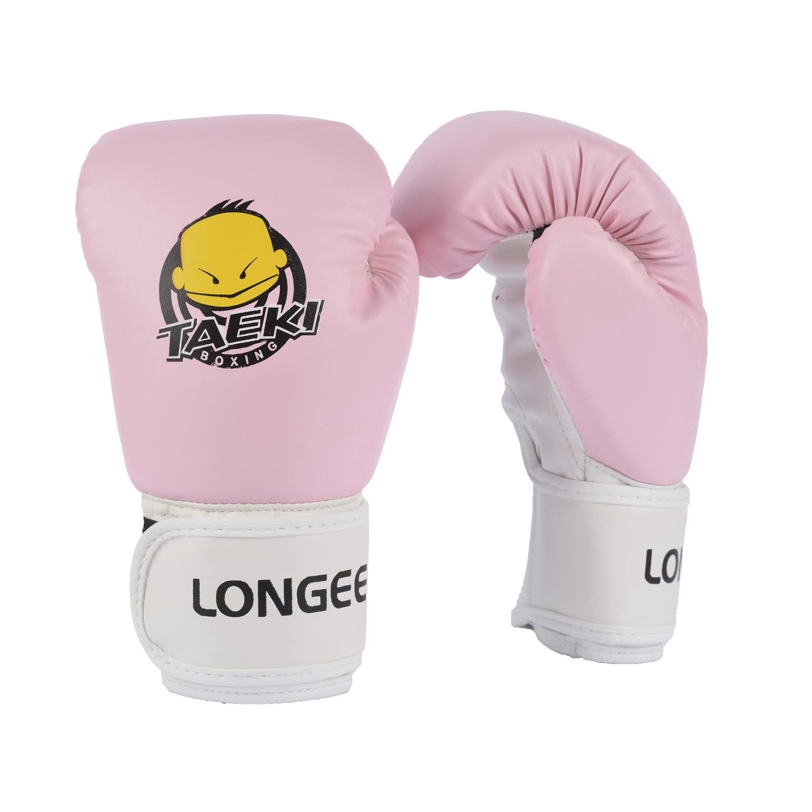 Longeek Kids Boxing Gloves 4oz MMA Training Junior Sparring Punching Fighting for 3-7 years