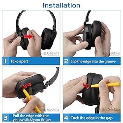 Geekria QuickFit Replacement Ear Pads for