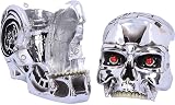Nemesis Now T-800 Terminator Head Box 18cm Silver Resin Storage view 5