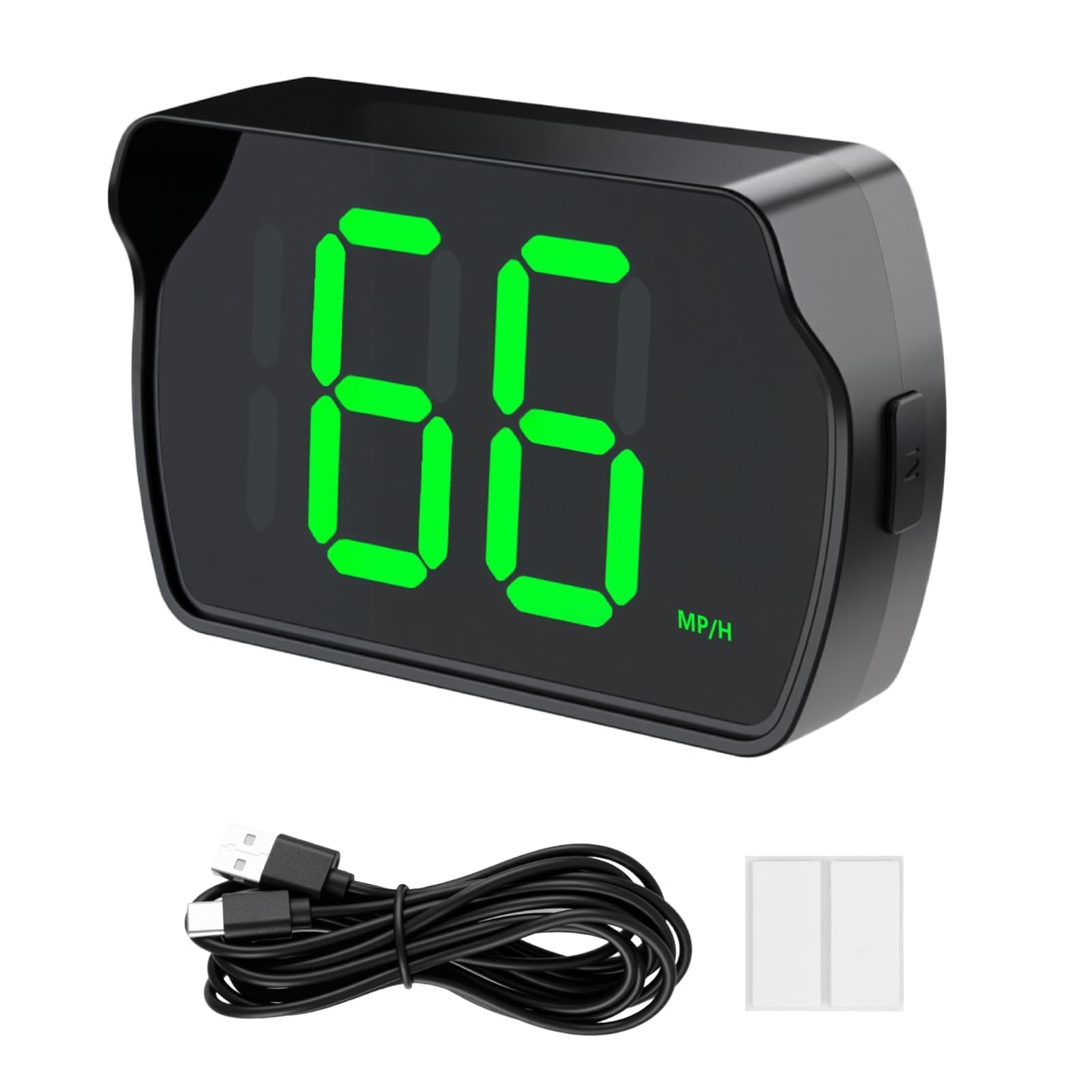 Photo 1 of GUGUMO GPS Digital Speedometer for Car MPH, Golf Cart Universal HUD Speed Meter, Head Up Display Car Accessories with LED Large Font, Plug and Play for Car Truck Motor SUV All Vehicles