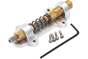 Musiclily Pro Guitar Brass Tremolo Arming Adjuster Tremsetter Set Tremolo Stopper Stabilizer for Floyd Rose and Other Floating Tremolo Bridge Systems