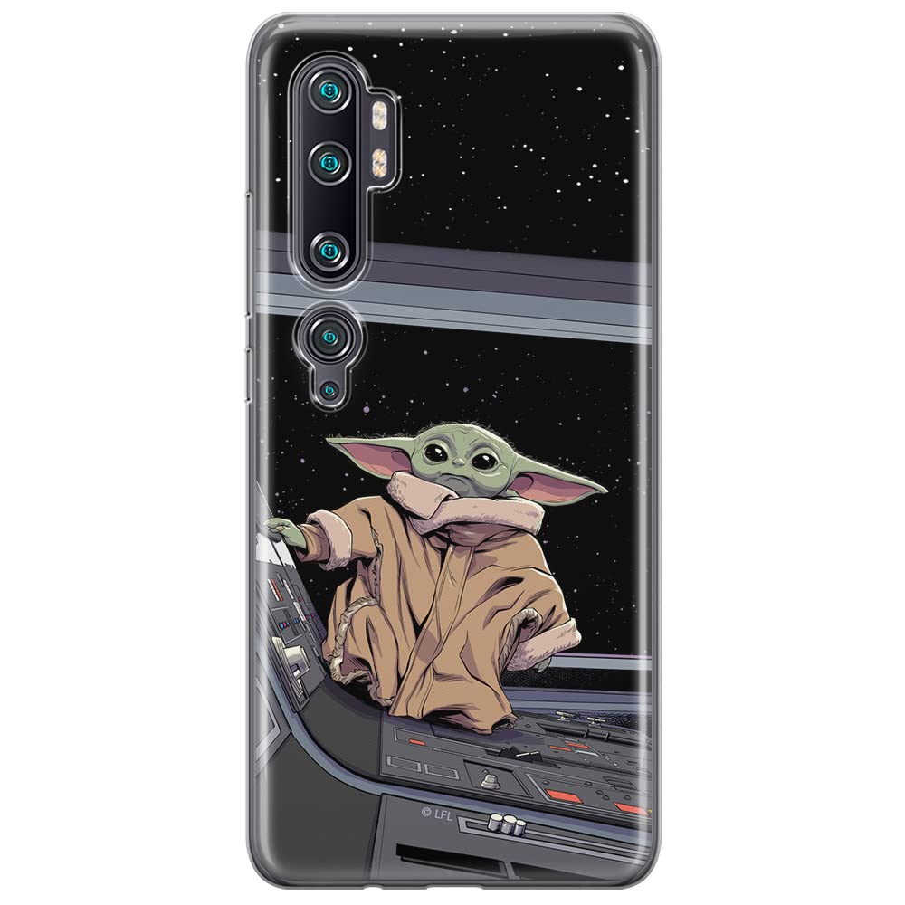 ERT GROUP mobile phone case for Xiaomi MI NOTE 10 / MI NOTE 10 PRO original and officially Licensed Star Wars pattern Baby Yoda 025 optimally adapted to the shape of the mobile phone, case made of TPU