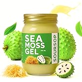 Tropical Soursop Sea Moss Gel – Wildcrafted & Organic – Mineral-Rich Superfood for Energy, Immunity & Digestion – Ready to Ea