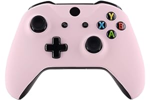 eXtremeRate Replacement Front Housing Shell for Xbox One S/X Controller, Cherry Blossoms Pink Custom Kit Faceplate Cover Case for Xbox Wireless Controller (Model 1708) - Controller NOT Included