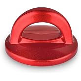 Universal Pot Lid Red Knob Compatible with Crockpot Lids, Pan Lid Replacement Handle, Heat Resistant Pot Knob for Glass, Steel Lids, Easy Grip Lid Handle, Kitchen Cookware, 2.75&rdquo;x1.77&rdquo; (1 Pack)