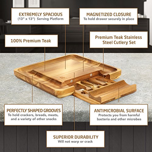 3 Cheese+BAMBOO+13x13x1+5+Charcuterie+Platter