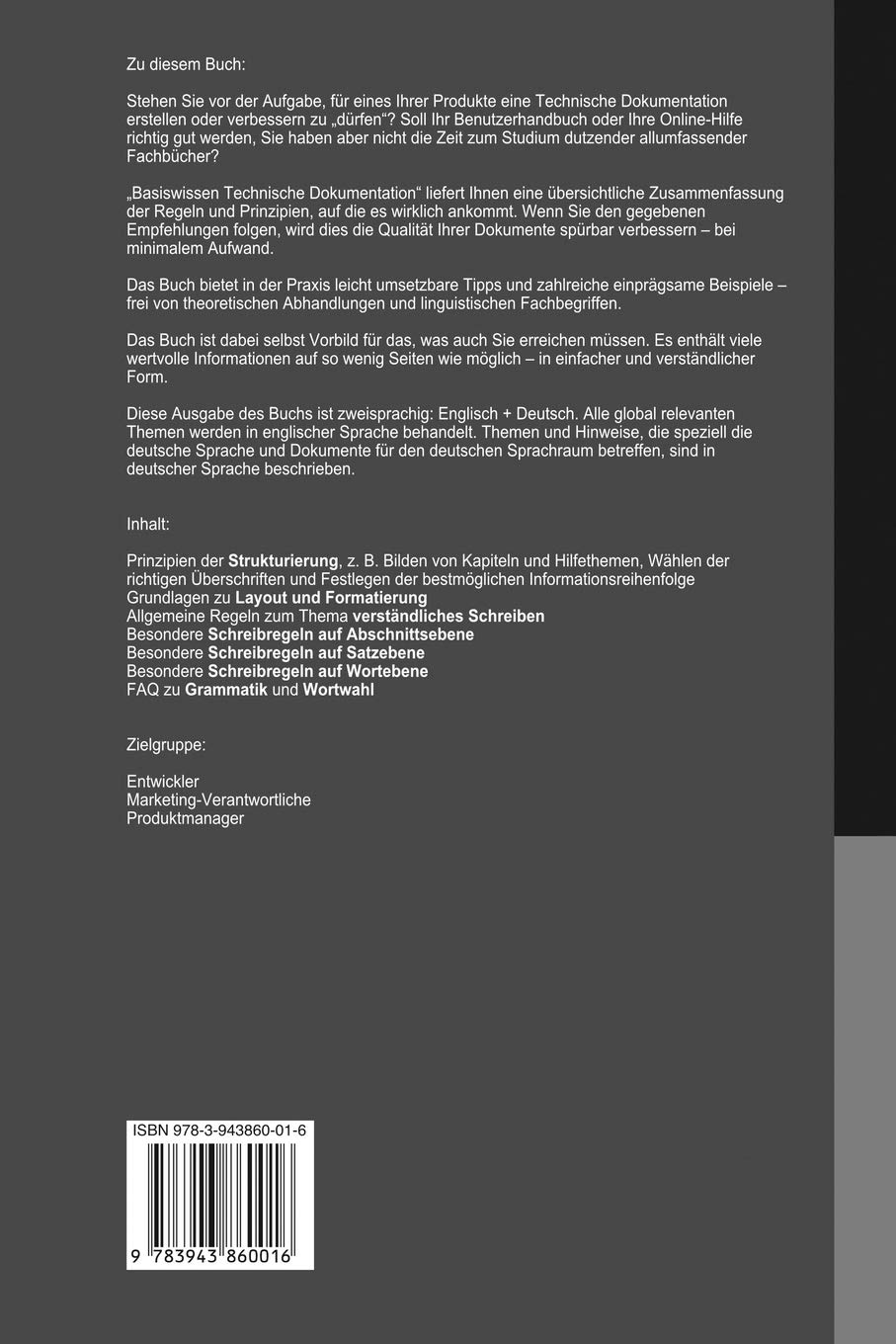 Basiswissen Technische Dokumentation How To Write That F Ing Manual Ohne Umschweife Zu Benutzerfreundlichen Handbuchern Und Hilfen German Edition Achtelig Marc Amazon Com Books