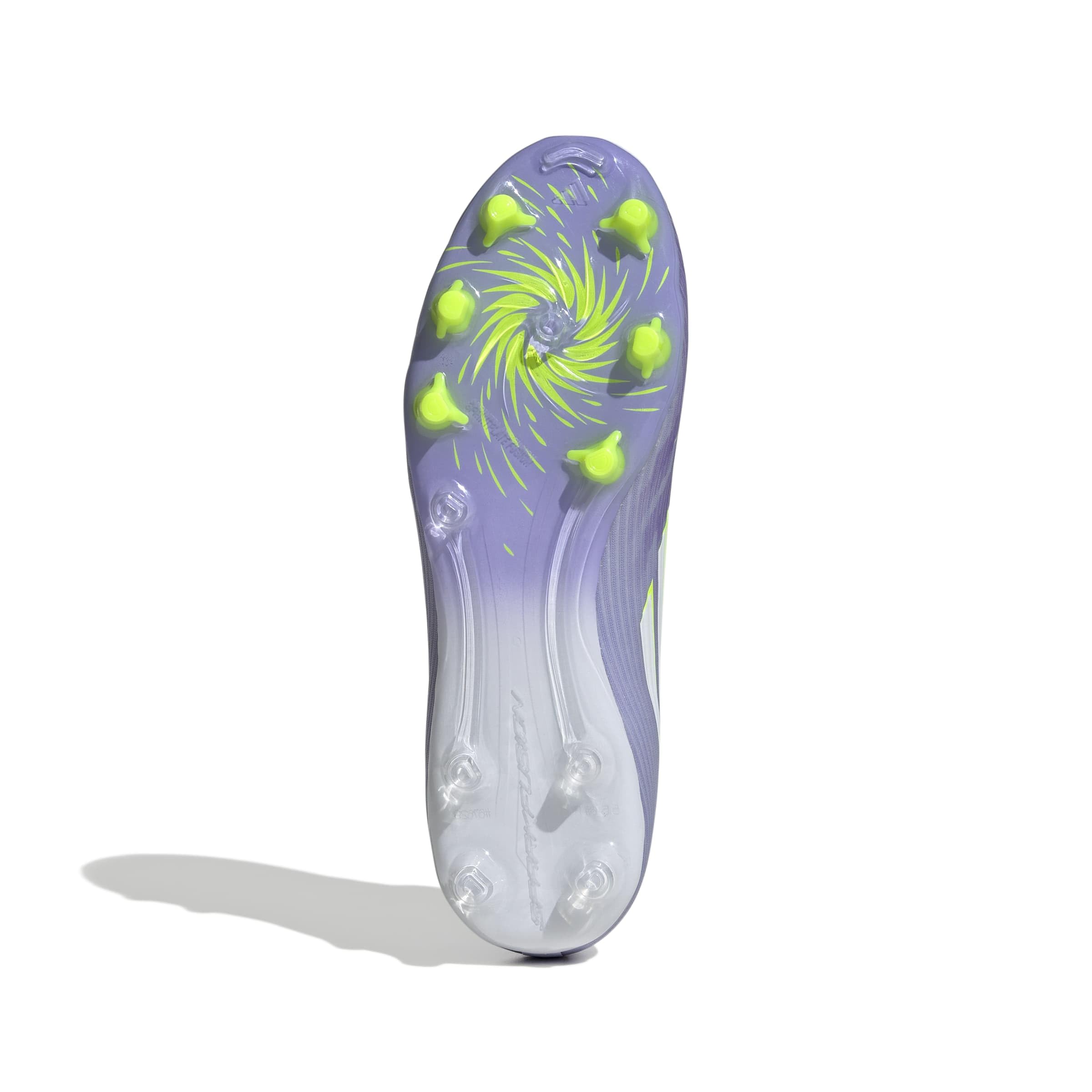 adidas Damen F50 SPARKFUSION League W Mid Firm Ground/Artificial Ground Football Boots, Violet Tone/Lucid Lemon/Purple Rush, 44 2/3 EU 4
