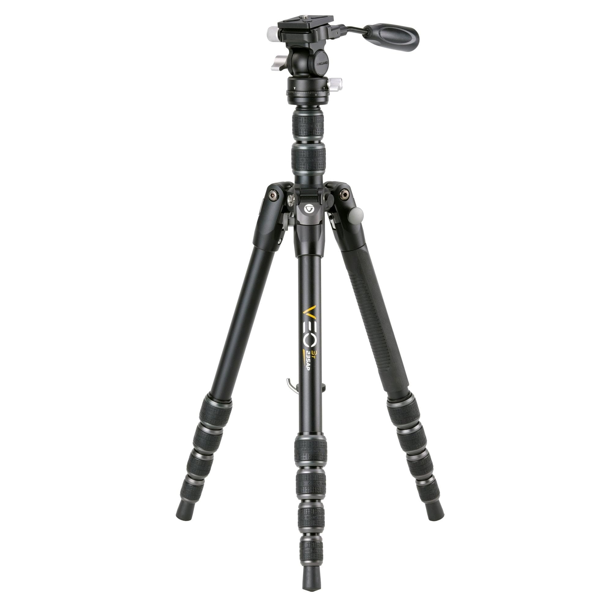 Vanguard VEO 3T 235AP Aluminium Travel Tripod with 2-Way Pan Head - 6kg Load Capacity — image 1
