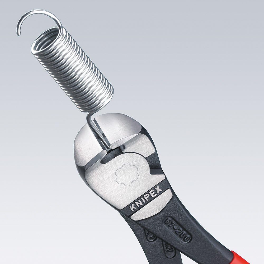 KNIPEX High Leverage End Cutting Nipper (200 mm) 67 05 200 - Image 3