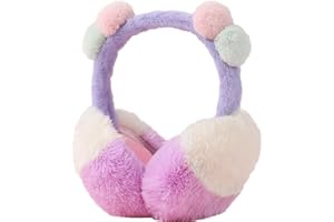 STARINGIRL Women Girls Winter Ear Muffs Warm Earmuffs Ear Cover Soft Plush Ear Muffs Plush Ear Warmers Outdoor Headband