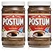 Postum Natural Coffee Flavor Coffee Substitute Caffeine Free Delight with Roasted Wheat Bran & Molasses (2 x 8oz) | Natural, Non-GMO, Vegan & Healthy Coffee Alternative Caffeine Free