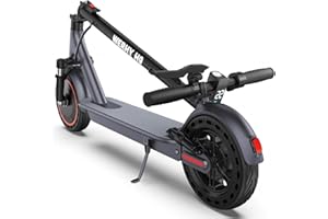 WERHY Electric Scooter for Adults & Teens, 500W/350W Motor, 25/35 Km Long Range & 30/35 Km/h Max Speed, 10"/8.5" Solid Tires,