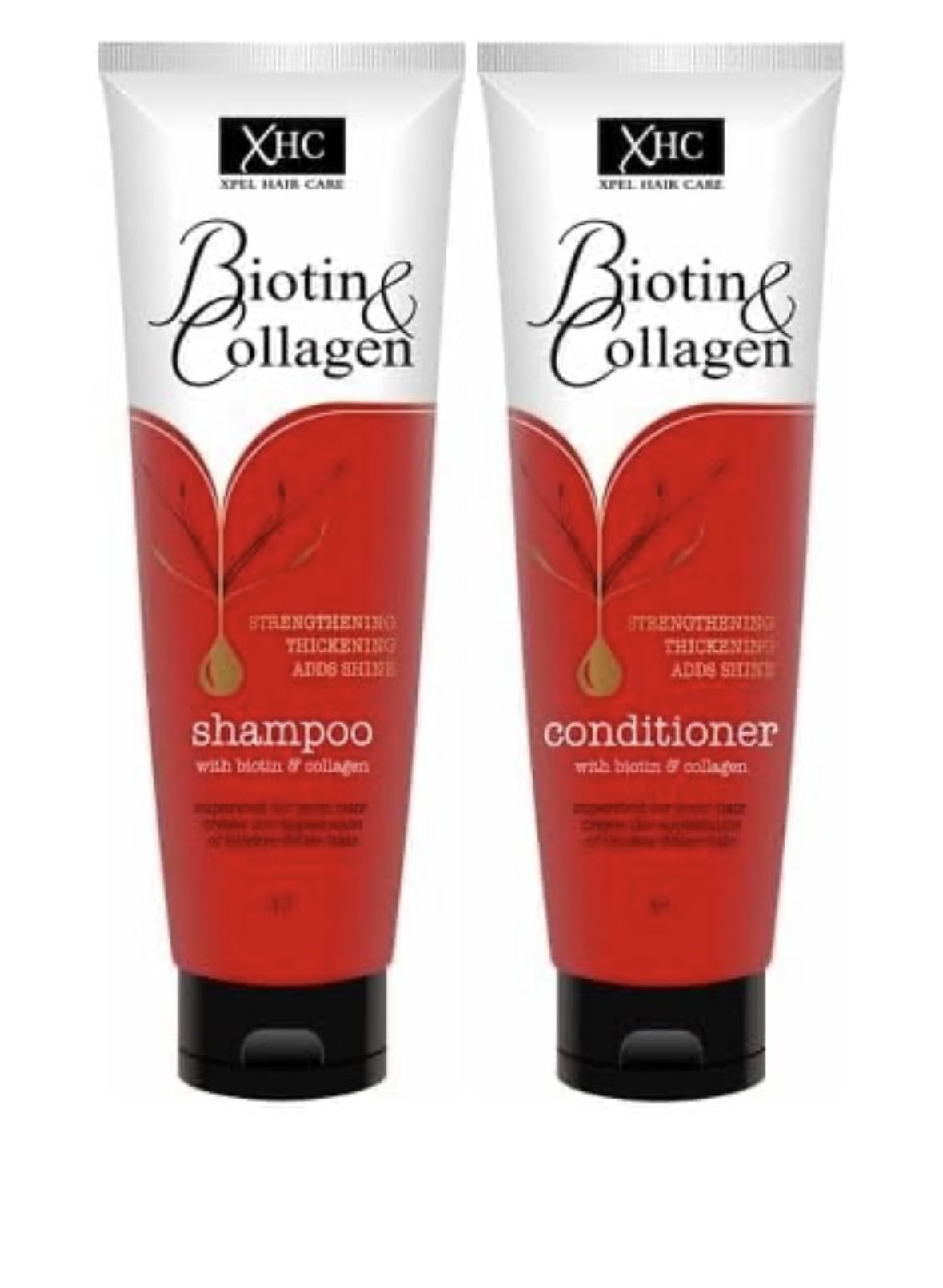 Biotin & Collagen Thickening Shampoo and Conditioner, 300 ml each