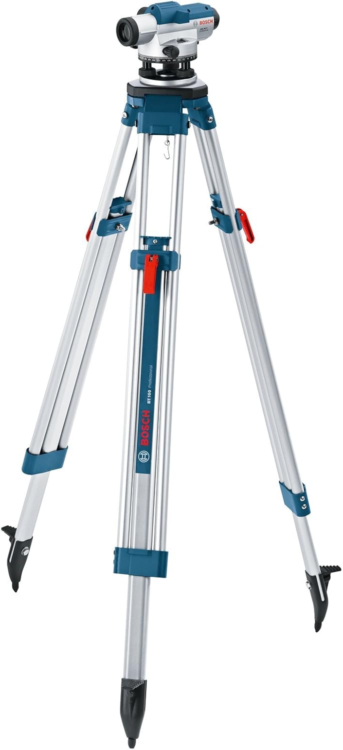Bosch GOL26DSET Optical Level with GR500 Levelling Rod, 0.615.994.00E, Multicolour - Image 4