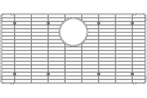 BLANCO 235011 Ikon Stainless Steel Sink Grid, 13.19" x 27.19" x 0.25"