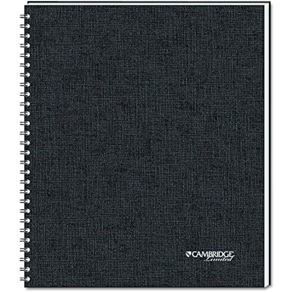 Mead Cambridge Limited QuickNotes Business Notebook (6066) Wirebound