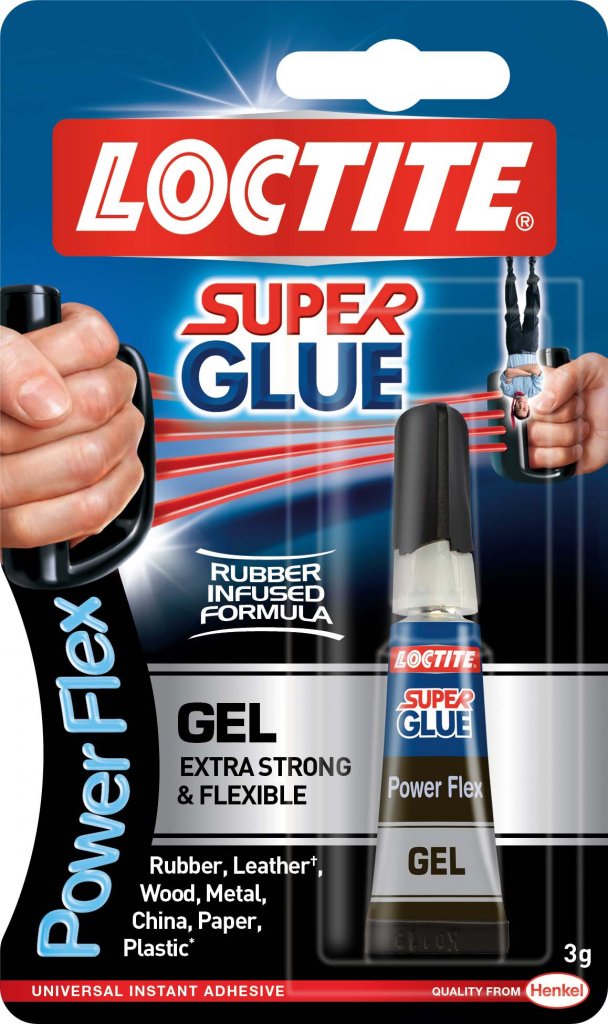 Loctite Powerflex Super Glue Gel 3g Tube LOCPFG3T