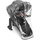 UPPAbaby RumbleSeat Rain Shield/Compatible with RumbleSeat Models 2015-2019, V2, V2+, and V3 / Waterproof and Windproof Coverage/Ventilated Design/Quick Attachment/Easy Access to Child