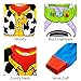 Disney Boys' Little 4-Piece Snug-fit Cotton Pajama Set, Soft & Cute for Kids, Woody and Buzz-Green