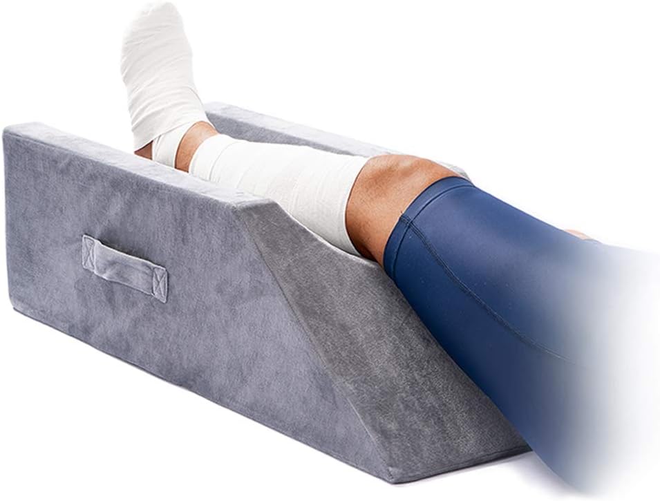 LightEase Memory Foam Leg, Knee, Ankle Support and Elevation Leg Pillow for Surgery: Home & Kitchen