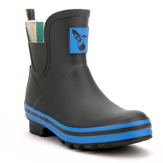 Evercreatures Womens Ankle Wellies - Diesel Meadow Wellies