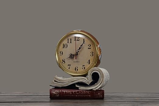 Tome of Timekeeping: Desk Clock (Maroon)